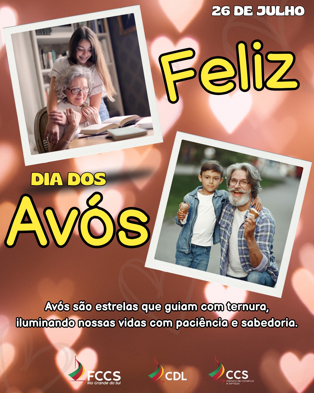 26 de julho – Dia dos Avós