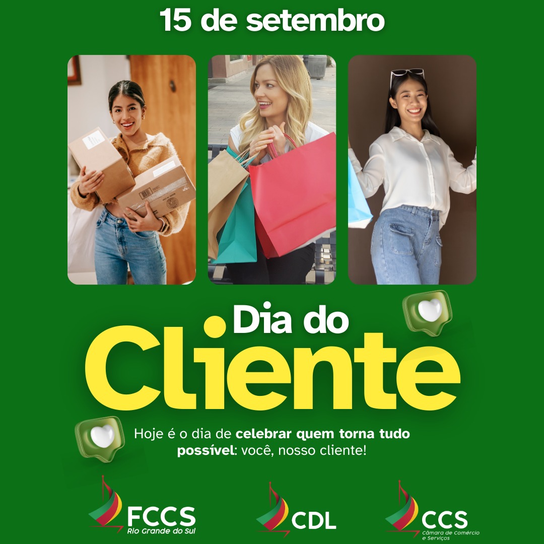 15 de setembro – Dia do Cliente