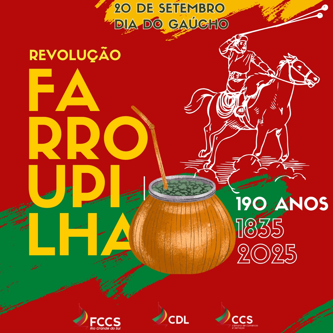 20 de setembro – 190 anos da Revolução Farroupilha