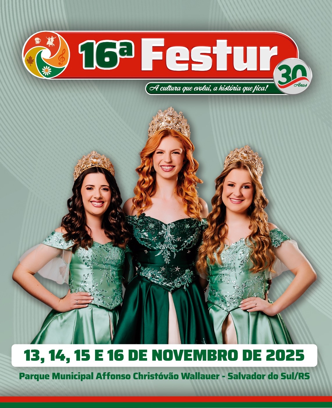 16a Festur acontece de 13 a 16 de novembro, em Salvador do Sul