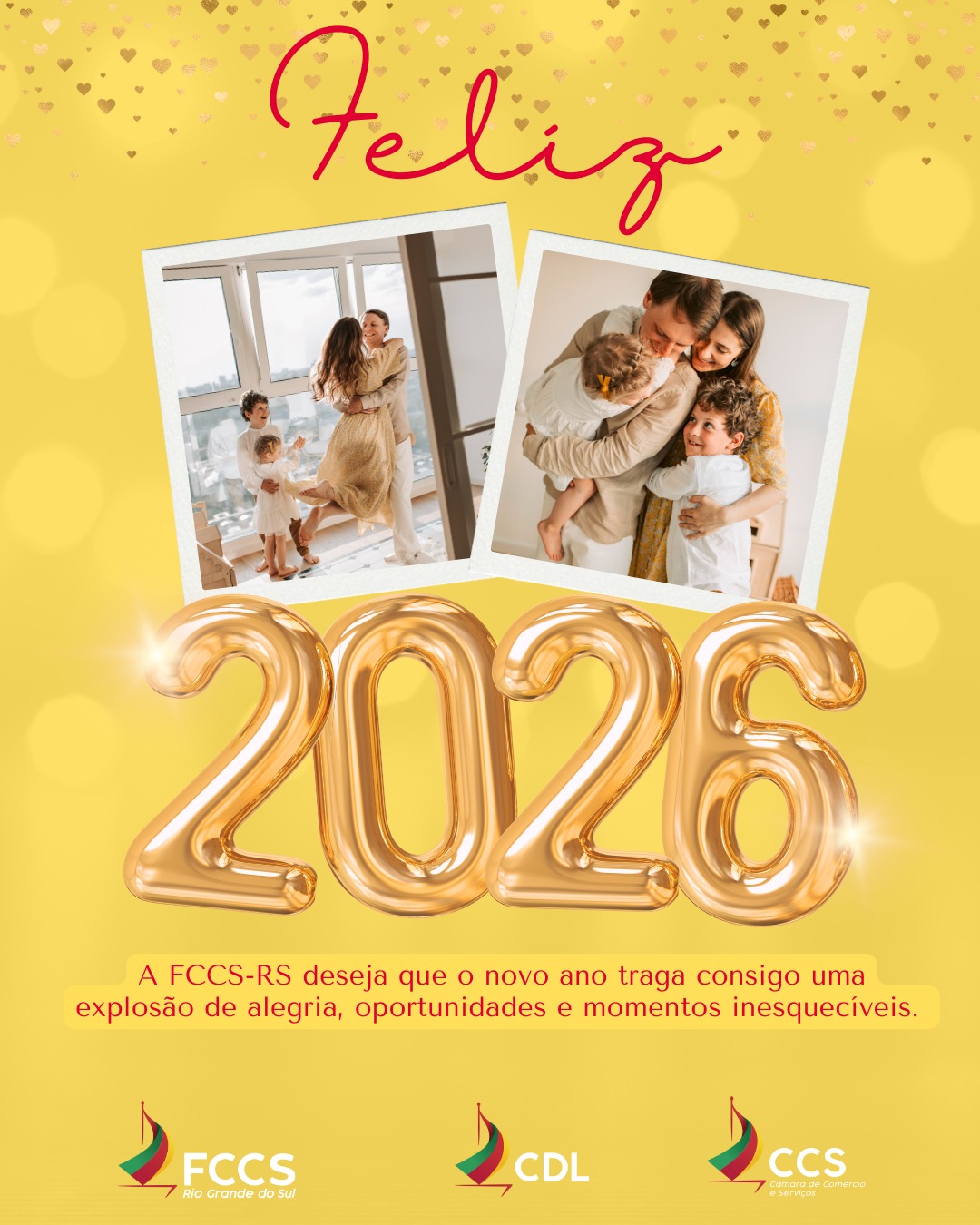 Feliz e Próspero 2026 para todos