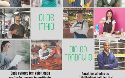 1o de maio – Dia do Trabalho