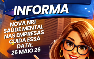 Mudanças da NR-01 entram em vigor no próximo dia 26 de maio