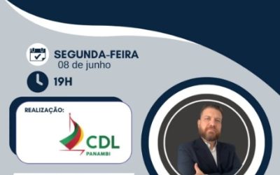 Em promoção da CDL local, Panambi recebe palestra de Evandro Lopes