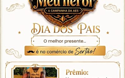 Campanha alusiva ao Dia dos Pais movimenta o comércio de Sertão