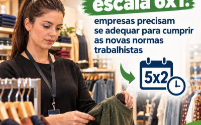 Fim da escala 6×1: empresas precisam se adequar para cumprir as novas normas trabalhistas